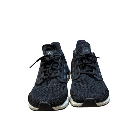 Adidas UltraBoost 20 Womens Size 10.5 Black White Running Shoes Sneakers Workout - Picture 7 of 8